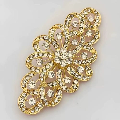 Gold tone extra large - gold, 3.75""