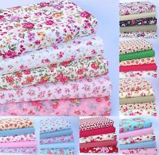 FLORAL FABRIC LARGE REMNANTS