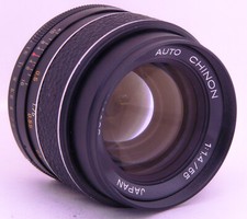 CHINON TOMIOKA 55mm f/1.4 M42