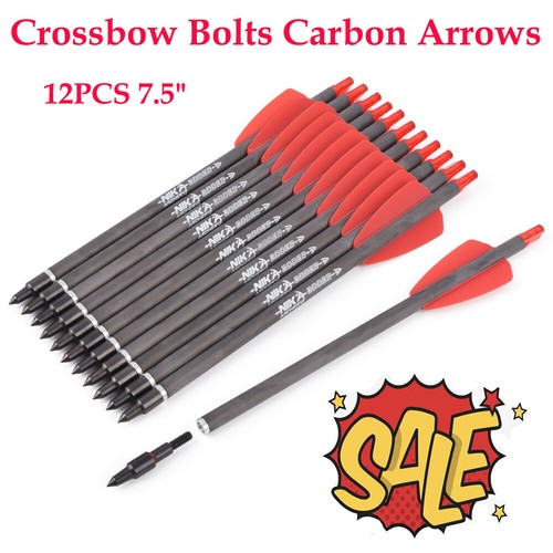 Crossbow bolts carbon - 7.5",