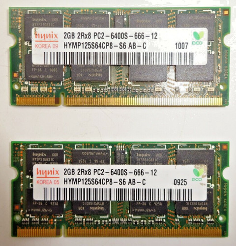 Hynix 4gb ddr2 sodimm - hynix, (2x2gb)