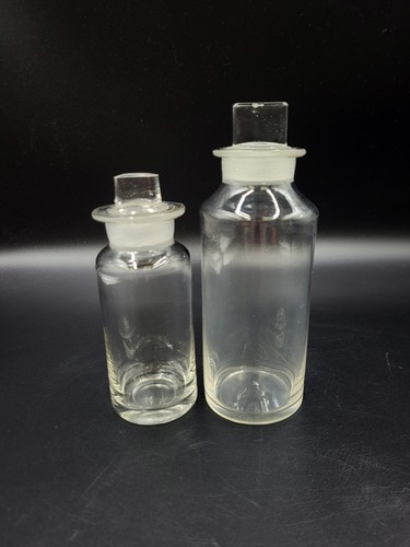 Vintage clear glass small - 2,