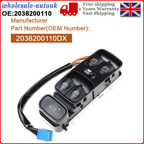 Electric window control switch - electric,
