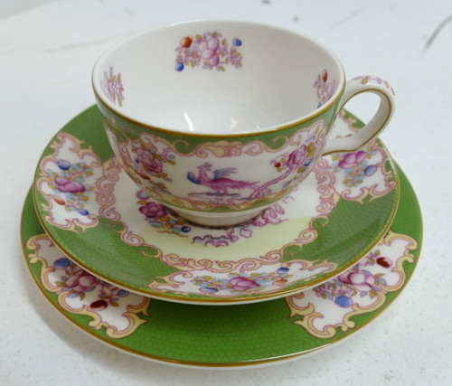 Minton green cockatrice tea - minton,