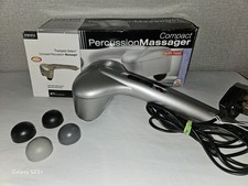 HoMedics Compact Percussion Massager with Heat  Good Condition 🎅 