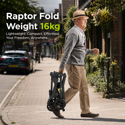 Lightweight folding electric - folding,