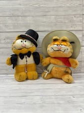 2 X Vintage Garfield Soft Toy