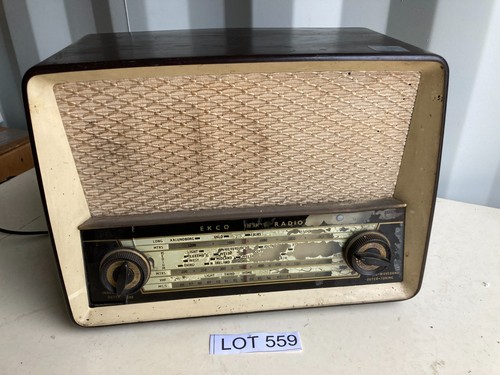1957 ekco u319 vhf valve - ekco,