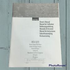 Rotel RCD-1070 CD player