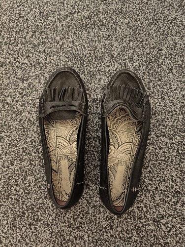 Moshulu women flat leather - flat,