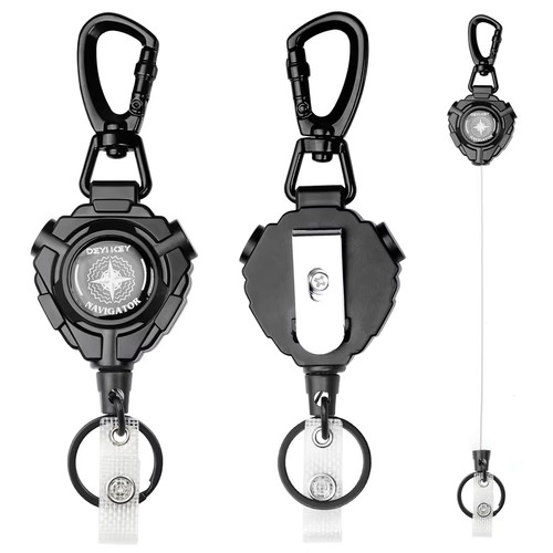 Retractable keychain pack - keychain, 2-pack