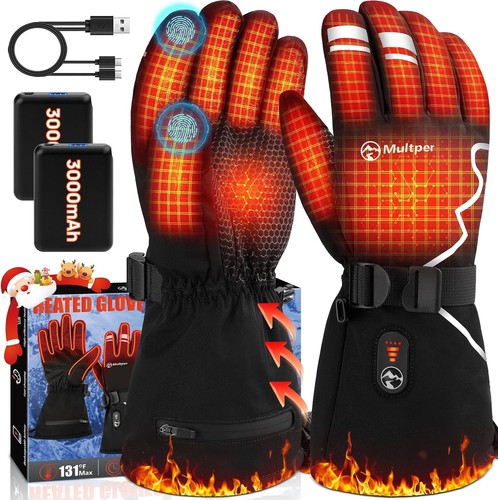 Heated gloves upgraded unisex - heated, gloves,