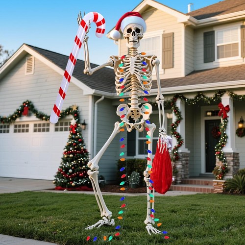 Foot skeleton christmas - foot,