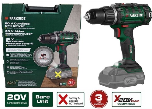 Parkside 20v cordless - cordless, drill