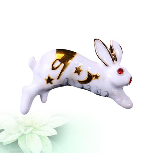 Adorable rabbit brooch cartoon - rabbit,