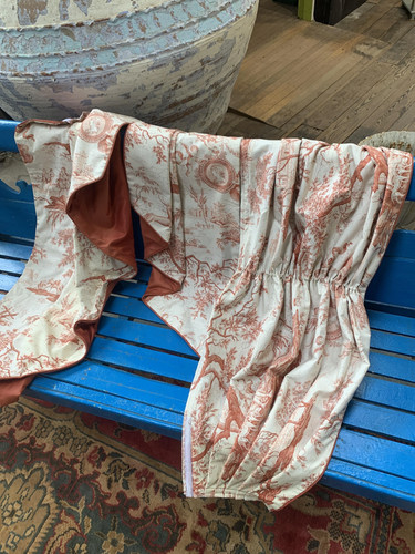 Vintage toile small swag and - vintage,