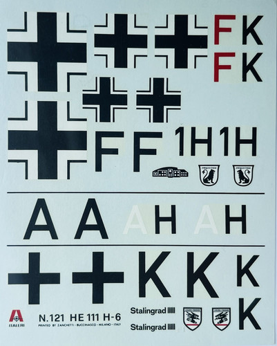 Decals heinkel 111 h - heinkel, he