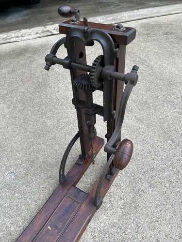 Antique boring machine barn - antique,