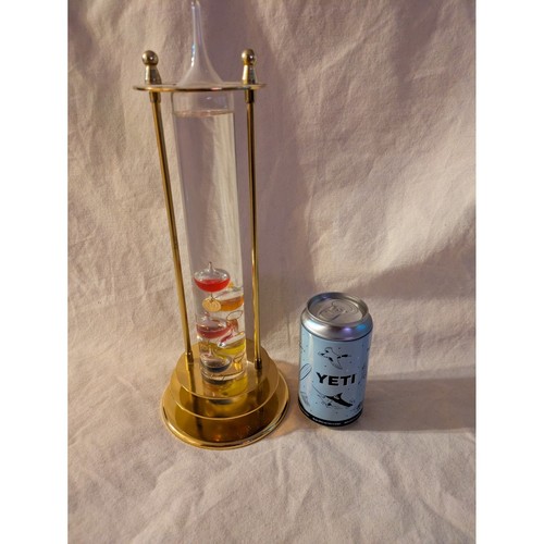 Vintage galileo thermometer - vintage,