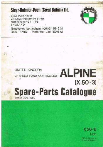 Puch alpine original - puch,
