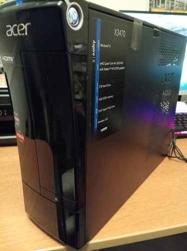 Acer aspire x3470 quad core - acer,