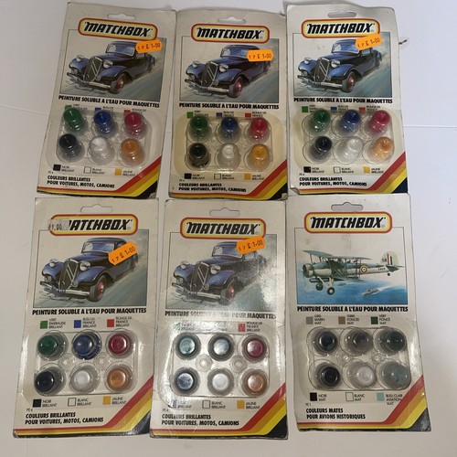 Matchbox vintage 80s - vintage, paint