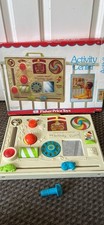 Vintage Fisher Price Activity Centre Boxed 1977