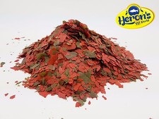 HERONS Multi Vitamin Tropical Fish Food Flakes SPIRULINA MALAWI GOLDFISH COLOUR 