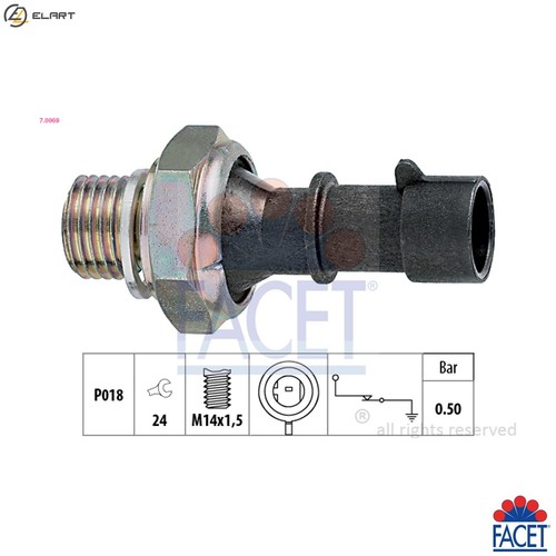 Oil pressure switch 0069 for - oil,