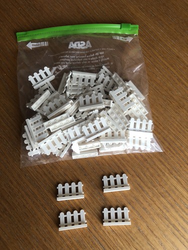 Lego 76x white x - 2, 4