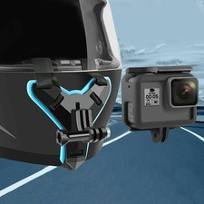 Motorcycle Helmet Front Chin Mount Holder Bracket for GoPro Hero 13 12 11 10 9 8