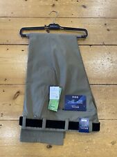 BRUHL® CATANIA NANOTEC COTTON STRETCH TROUSERS/KHAKI 450 - 42/32 WAS £90