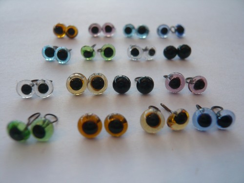 Heidifeathers glass eyes - eyes, 4mm