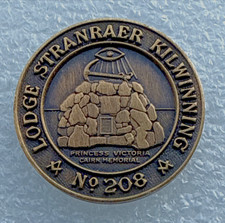 Scotland Masonic Token - Lodge Stranraer, Kilwinning No. 208 - Scottish Coin