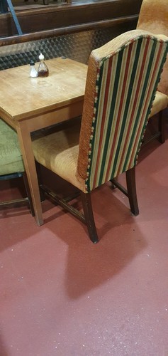 Upholstered dining chair - upholstered,