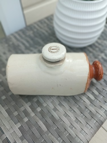 Vintage stoneware hot - vintage, water