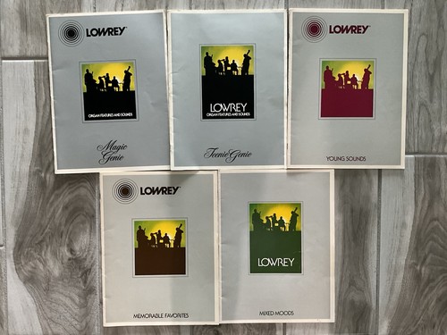 Lowrey organ instruction - organ,