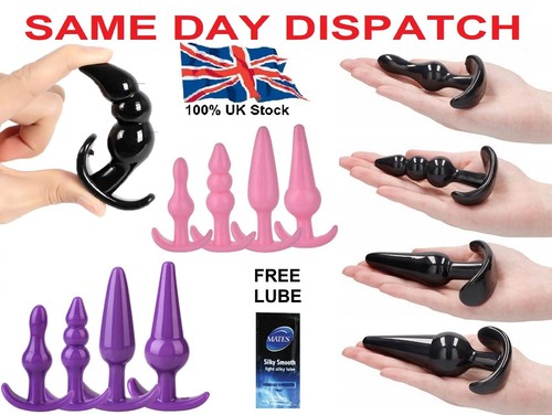 4pc anal butt plug - 4pc, set