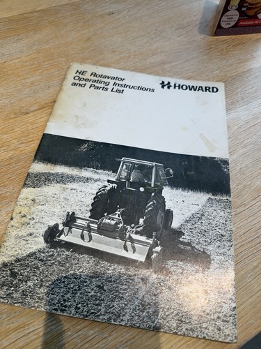 Howard rotavator tracter - rotavator,