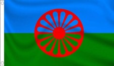 GYPSY FLAG 5' x 3' Sinti &