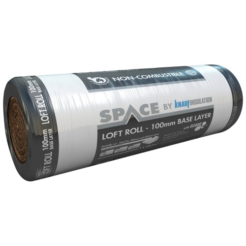Knauf 100mm loft insulation - 100mm,