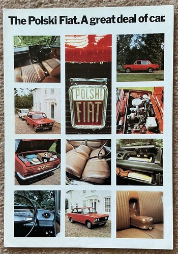 Polski fiat 125p car - fiat,