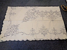 VINTAGE LARGE EMBROIDERED