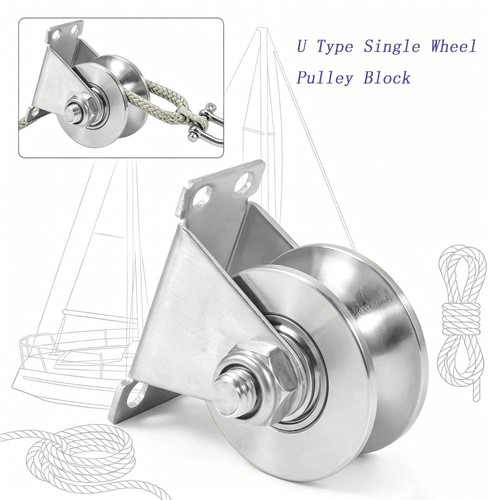 Type single wheel pulley - type,