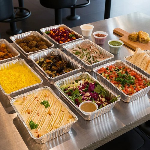 Aluminium foil food - foil,
