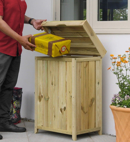 Parcel drop box keep - parcel, safe