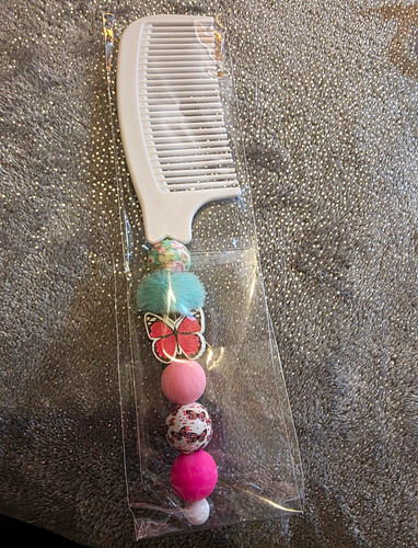 Butterfly theme plastic hair - theme,