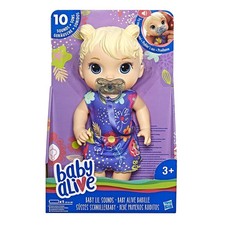 Baby Alive Baby Lil Sounds: Interactive Blond Baby Doll ( Damage box ) 