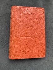 LV Orange Card Wallet