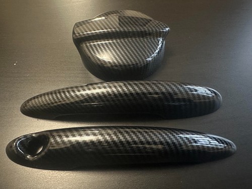 Carbon effect fuel cap handle - effect,